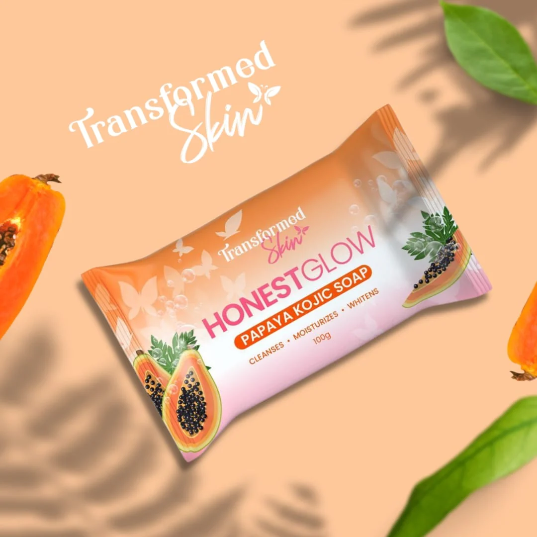 HONEST GLOW PAPAYA KOJIC SOAP 70G