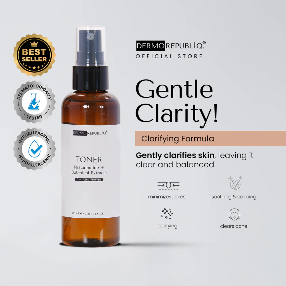 Dermorepubliq Niacinamide + Botanical Extracts Toner 100ml - Image 2