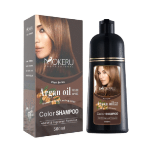 Mokeru Professional Argan Oil Hair Dye Color Shampoo 500ml