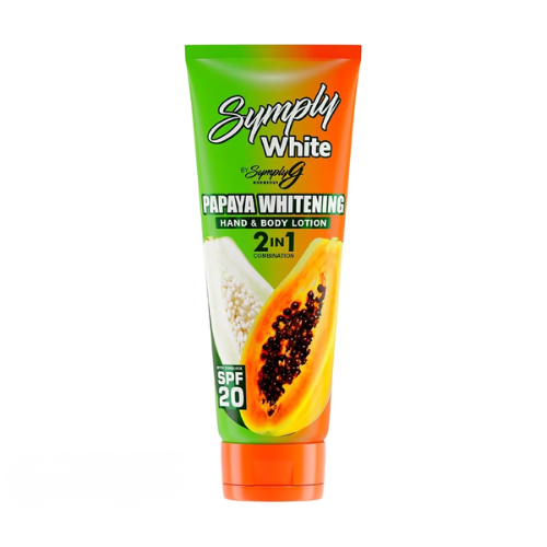 Simply White Papaya Whitening Lotion 200mL