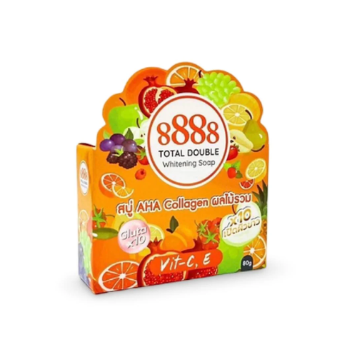 8888 Total Double Whitening Soap 80g