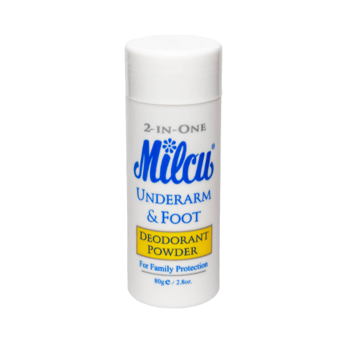 Milcu Underarm & Foot Deodorant Powder 40g
